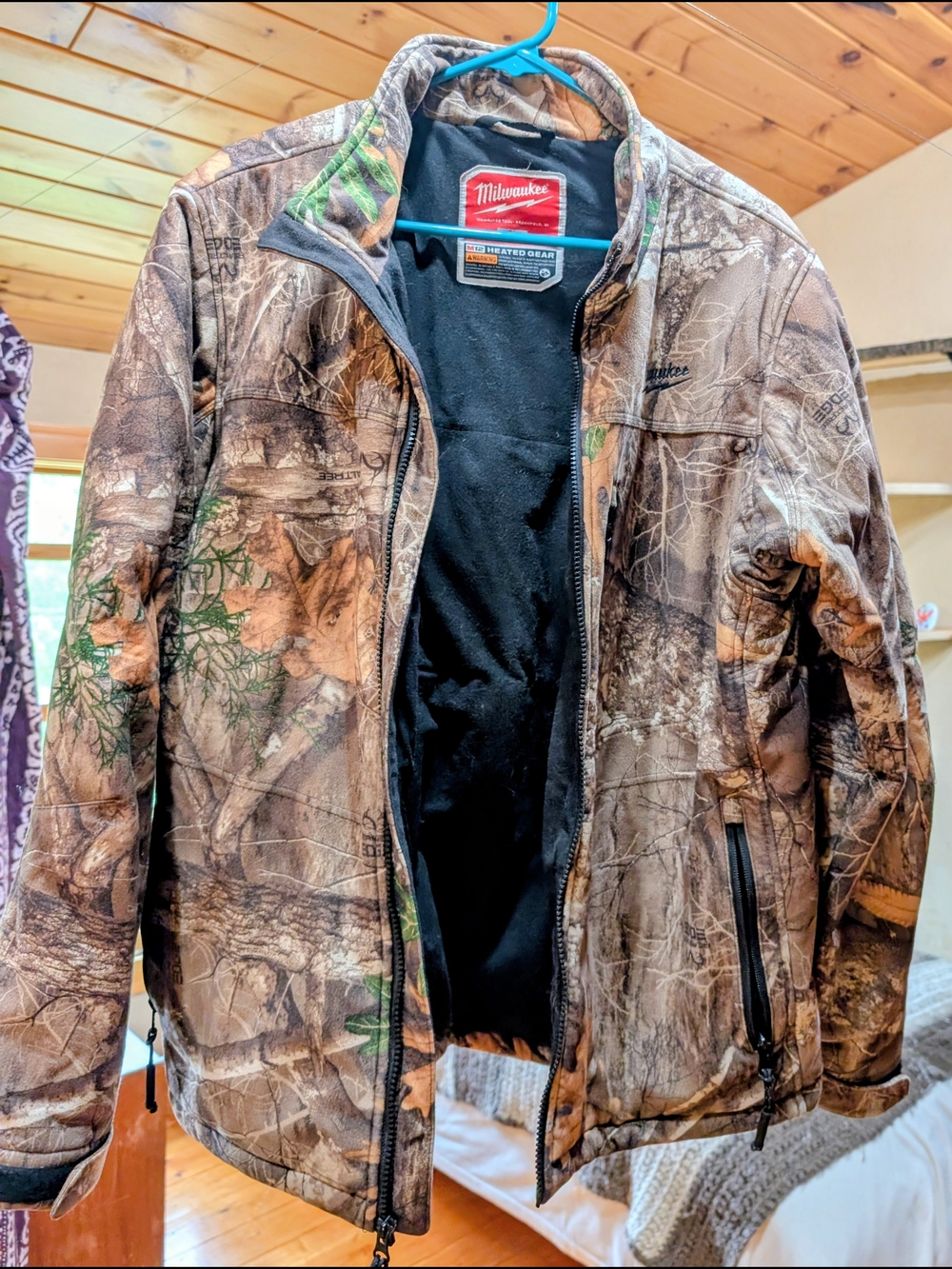 Men's Camouflage Field Jacket - Brown/Green Camo